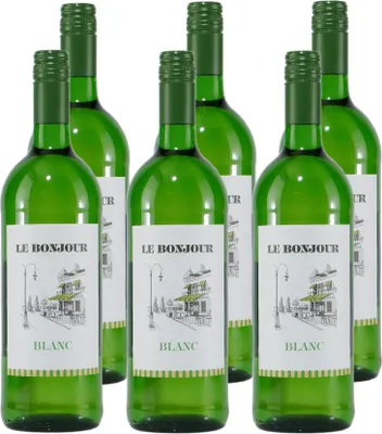 Produktbild von LE Bonjour Blanc -trocken- (6 x 1,0L)