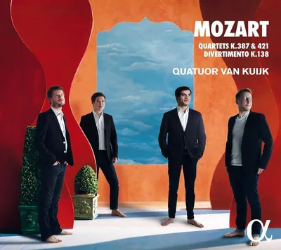Zdjęcie produktu dla Quatuor Van Kuijk: Streichquartette K.387 & K.421; Divertime