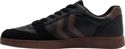Produktbild von Hummel Handball Perfekt SP Indoor Schuhe Sneaker schwarz/braun 226303-1216, Schuhgröße:38 EU