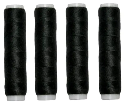 Produktbild von Nähmaschinen Nähgarn 200 m 4 x 50 m Polyester 40/2 grau