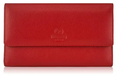 Produktbild von Damen Leder Portemonnaie rot Paolo Peruzzi IN-36-RD