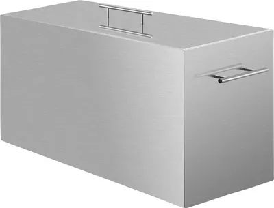 A stainless steel stockpot with handles on a white background.