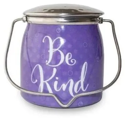 Zdjęcie produktu dla Świeca zapachowa MILKHOUSE CANDLE, seria "Be Kind", w pojemniku BUTTER JAR, dwupłomykowa (454 g)