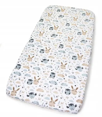 Produktbild von Kerstin Forever Musselin Spannbettlaken Babybett 58x110 cm