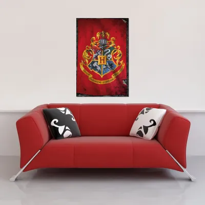 Image de Harry Potter - Poster - Drapeau de Poudlard + 1 Ü-Poster taille 61x91,5cm