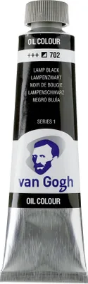 Obrázok produktu pre Olejová farba Van Gogh, tuba 40 ml, lampová čierna 702
