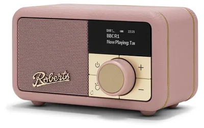 Zdjęcie produktu dla Roberts Radio Revival Petite 2, Przenośny, Analogowe i cyfrowe, DAB, DAB+, FM, 3,5 mm, USB Type-C, Biały