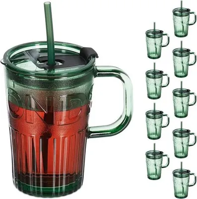 Obrázek produktu pro Sada 10 sklenic na pití s uchem