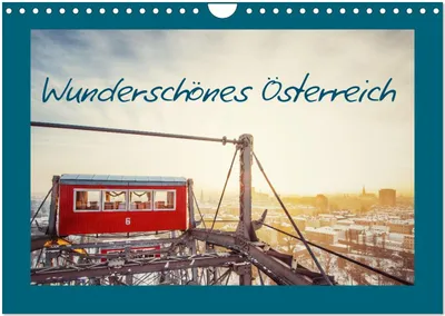 Produktbild von Wunderschönes Österreich (Wandkalender 2025 DIN A4 quer), CALVENDO Monatskalender