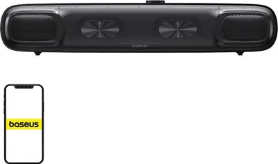 Produktbild von Baseus AeQur DS10, 2.0 Kanäle, 5 W, 120 - 20000 Hz, Verkabelt & Kabellos, 10 m, USB Typ-C