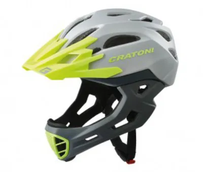 Produktbild von Cratoni C-Maniac Helm integral grau-limone matt größe L-XL (58-61 cm) 112412F3