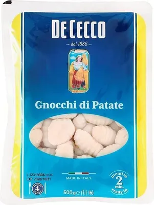 Produktbild von 10x Pasta De Cecco 100% Italienisch Gnocchi di patate Nudeln 500g