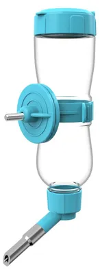 Obrázek produktu pro Automatický dávkovač vody pro ptáky, 240 ml, modrý