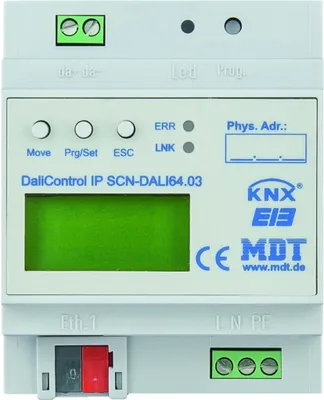 Obrázok produktu pre MDT KNX, brána DaliControl, REG, 1 ks.