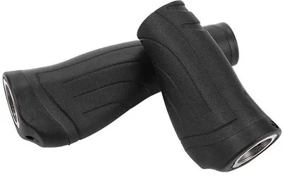 Immagine prodotto di Manopole ergonomiche per bicicletta - Antiscivolo - Plastica - Confezione da 1 paio