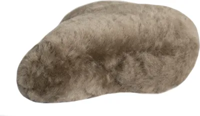 Produktbild von Reissner Lammfelle Fahrradsattel Bezug Fahrradsattelüberzug aus echtem Merino Lammfell FSB-A-2-MUS Mushroom 30x25cm Gr.2