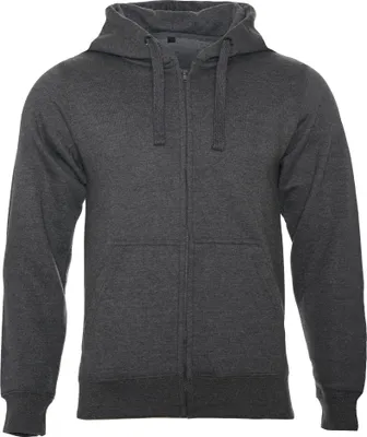Produktbild von Heavy Zipped Hoodie HZH01FB M Dark heather Grau