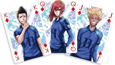Produktbild von Blue Lock Spielkarten