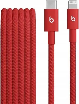 Immagine prodotto di Cavo Beats USB-C/Lightning intrecciato (1,5 m) - Rosso Rapido
