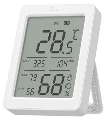 Image de Capteur de Température Sonoff SNZB-02DR2 AirGuard TH Blanc