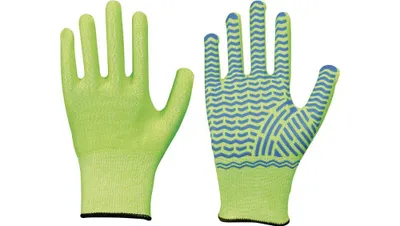 Produktbild von Schnittschutzhandschuhe Solidstar 1447 Gr.10 neongrün EN 388 PSA II 12PA LEIPOLD