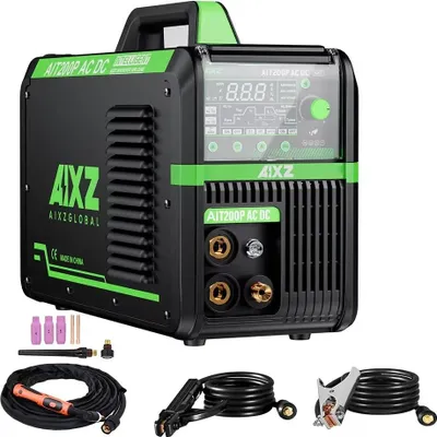 Produktbild von Schweißmaschine, TIG- und MMA-Funktionen, Hochleistungsfähigkeit, AIT200P ACDC, 220V