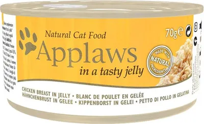 Image de Applaws chat nourriture humide poulet en gelée 70g