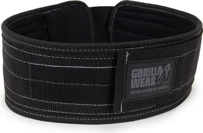 Zdjęcie produktu dla Gorilla Wear 4-calowy nylonowy pas balastowy - M/L