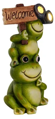 Produktbild von Solarleuchte Garten Frosch Deko Solarlampe Außen Außenleuchte Solar 5293317