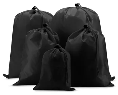 Productafbeelding van Kofferverpakkingszakset, 5-delig, kofferorganizer, zwart