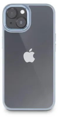 Produktbild von Hama 00136008, Cover, Apple, iPhone 15, 15,5 cm (6.1"), Blau, Transparent