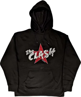 Obrázek produktu pro The Clash - Mikina s kapucí pro muže/dámy uni RO9967 (M) (Black)