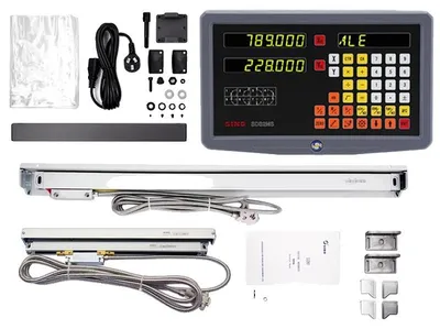 Image de Kit d'affichage numérique DRO, mesure sur 2 axes, haute précision, DRO-KA35-KA500
