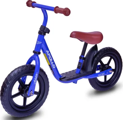 Produktbild von Apollo Laufrad Aviator, sicheres Kinderlaufrad 12 Zoll - dunkelblau