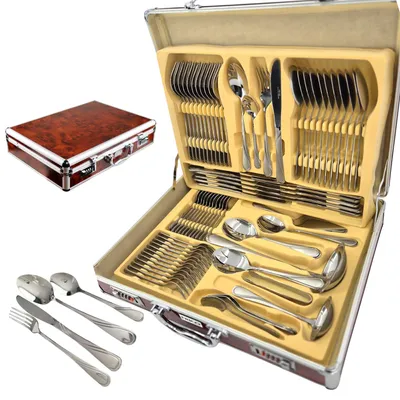 Set Couverts De Table Couvert 48 Pièces En Acier Inoxydable - Matériels Cuisine Set De Couvert De Table