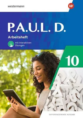 Zdjęcie produktu dla P.A.U.L. D. (Paul) Arbeitsheft 10 mit interaktiven Übungen. Differenzierende Ausgabe