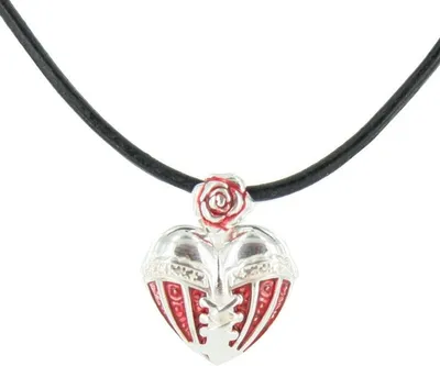 Produktbild von Heartbreaker by Drachenfels Damen Silber Anhänger Kette LD HT 33 RM