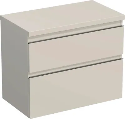 Obrázok produktu pre Skrinka pod umývadlo Jungborn TRENTA kašmírová lesklá 76,7 x 64,6 x 44,5 cm