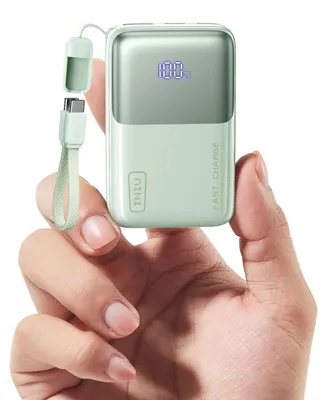 Produktbild von INIU Ultra Mini Powerbank, 10000mAh 45W Schnellladen mit USB C Kabel