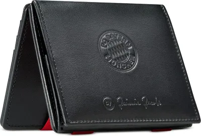 Produktbild von Jaimie Jacobs Geldbeutel Portemonnaie Flap Boy FC Bayern München Edition - Magic Wallet with Coin Pocket, Black with Red