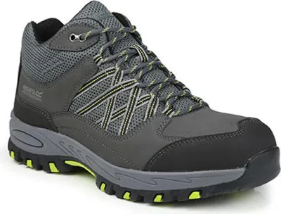 Produktbild von Sandstone SB Safety Hiker - Arbeitsschuhe - Farbe: Briar/Lime - Größe: 43 (9)