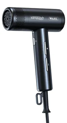 Image de Sèche-cheveux compact Vanquish avec technologie ionique, couleur noire