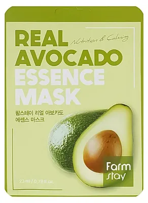 Image de Masque à l'essence d'avocat Farmstay 23ml Masque pour le visage