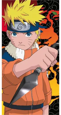 Zdjęcie produktu dla Ręcznik Naruto Uzumaki 70x140 cm