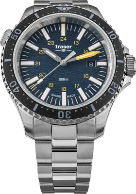 Produktbild von Traser Herrenuhr TS-109372 silber