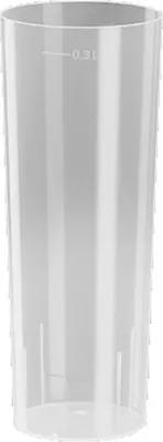 Produktbild von 500 Longdrinkglas 0,3 l Polypropylen – Mehrweg Light 300 ml