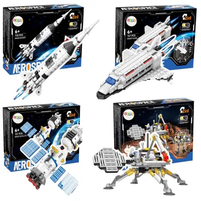 Produktbild von Lean Bauklötze Marslandung Space Robot 2In1 146 El.