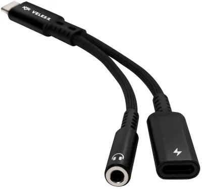 Zdjęcie produktu dla Veles-X Hi-Res DAC with Realtek Chip Black Interfejs Hi-Fi DAC i ADC