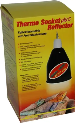 Produktbild von Lucky Reptile - Thermo Socket plus Reflector mit Steckverbinder - groß