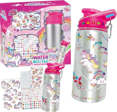 Produktbild von Kreatives Wasserflaschen-Einhorn-Set